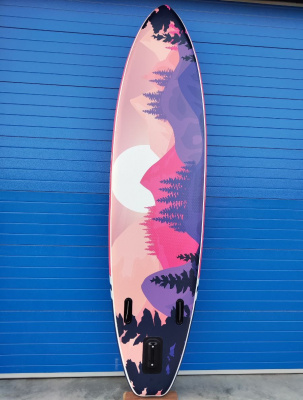 Надувная SUP доска Aloha 11 Pink Taiga 333x80x15